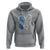 Colorectal Cancer Awareness Hoodie In Our Family Nobody Fights Alone Colon Colonscopy - Wonder Print Shop