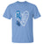 Colorectal Cancer Awareness T Shirt In Our Family Nobody Fights Alone Colon Colonscopy - Wonder Print Shop