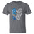 Colorectal Cancer Awareness T Shirt In Our Family Nobody Fights Alone Colon Colonscopy - Wonder Print Shop