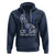 Colorectal Cancer Awareness Hoodie Crush Colon Colonscopy Blue Ribbon High Heels - Wonder Print Shop