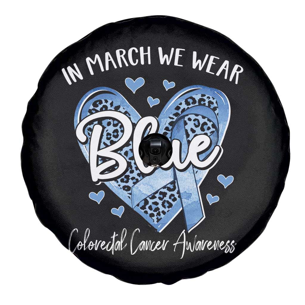 Colorectal Cancer Awareness Spare Tire Cover In March We Wear Blue For  Colon Colonscopy