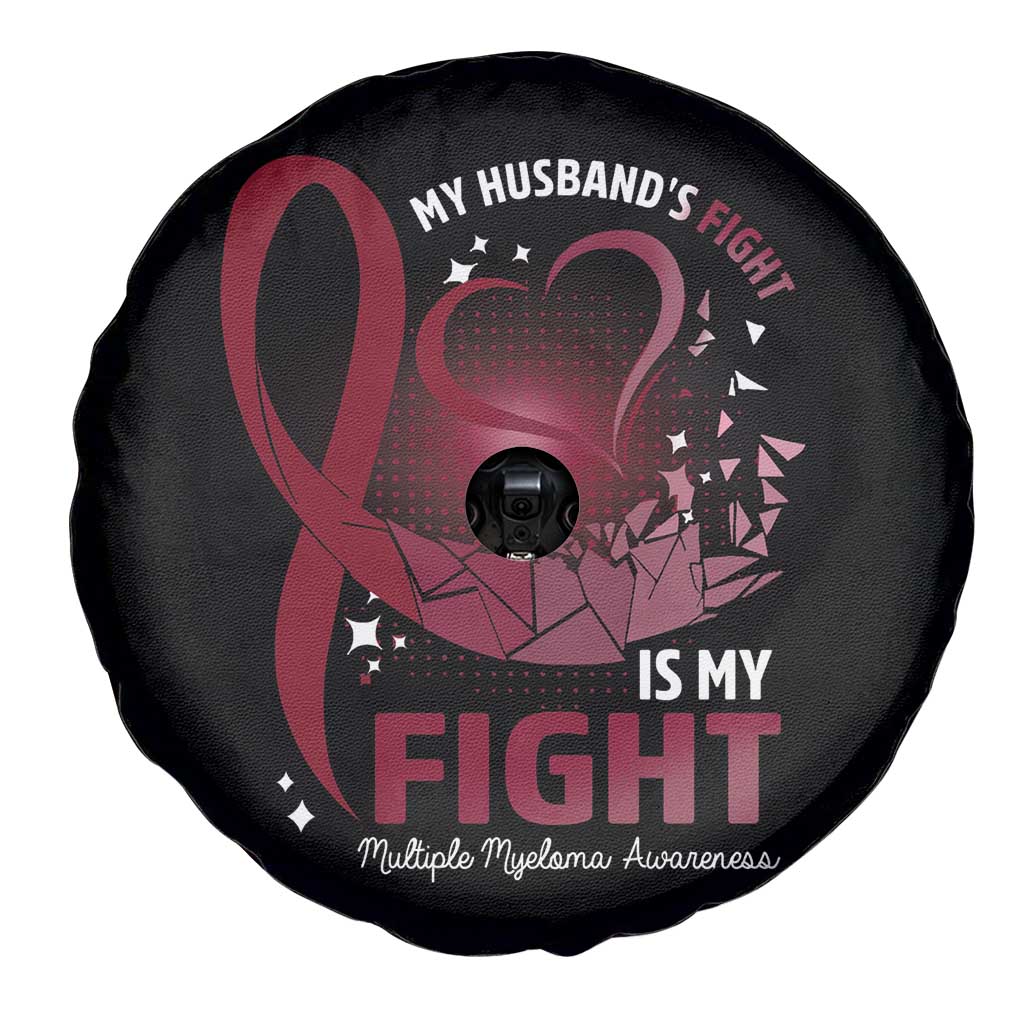 Multiple Myeloma Awareness Spare Tire Cover My Husband’s Fight Is My Fight