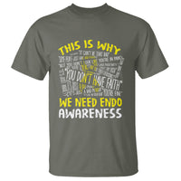 This Is Why We Need Endometriosis Awareness T Shirt - Wonder Print Shop
