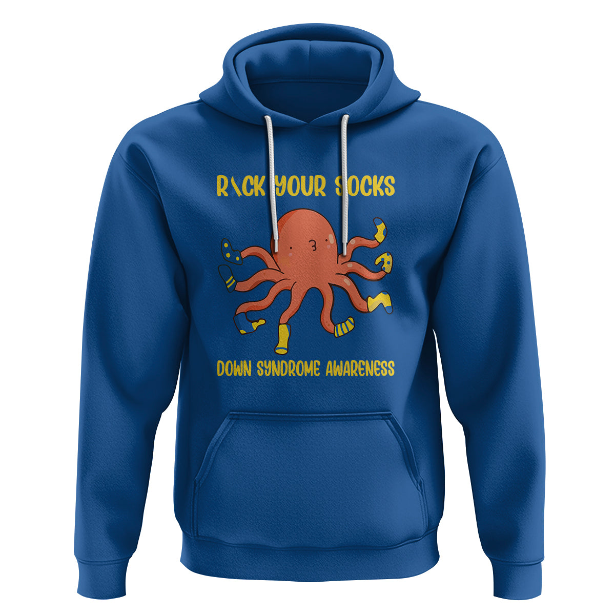 Down Syndrome Day Hoodie Rock Your Sock Funny Octopus Socks - Wonder Print Shop