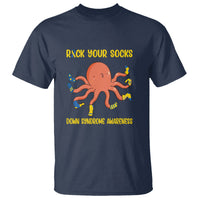 Down Syndrome Day T Shirt Rock Your Sock Funny Octopus Socks - Wonder Print Shop