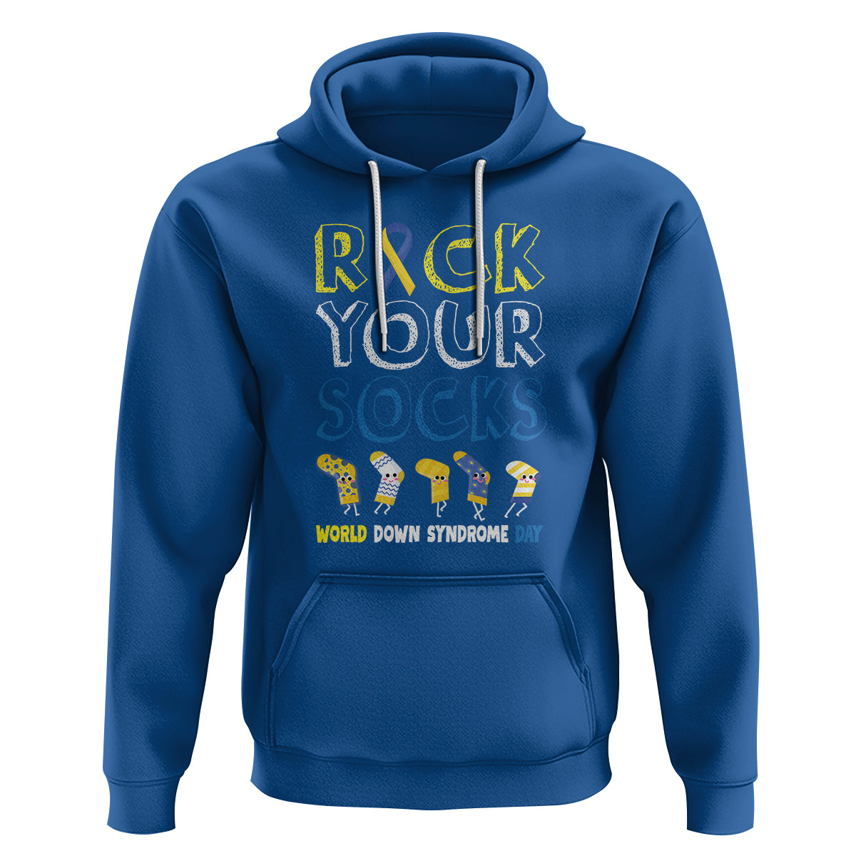 World Down Syndrome Day Rock Your Sock Hoodie - Wonder Print Shop