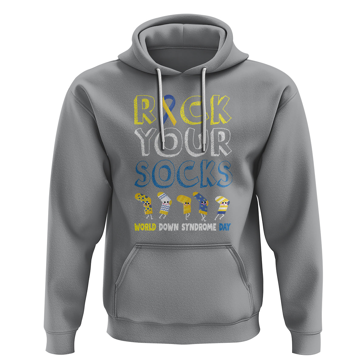 World Down Syndrome Day Rock Your Sock Hoodie - Wonder Print Shop