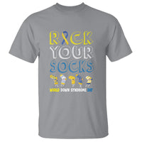 World Down Syndrome Day Rock Your Sock T Shirt - Wonder Print Shop