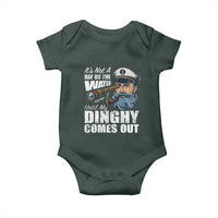 Funny Adult Joke Boat Captain Baby Onesie It's Not A Day On The Lake Until My Dinghy Comes Out