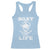 Boat Life Racerback Tank Top Funny Skull Anchor