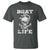 Boat Life T Shirt Funny Skull Anchor