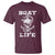 Boat Life T Shirt Funny Skull Anchor