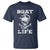 Boat Life T Shirt Funny Skull Anchor