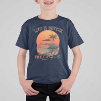 Life Is Better At The Lake T Shirt For Kid Pontoon Boat