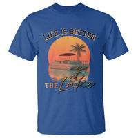 Life Is Better At The Lake T Shirt Pontoon Boat