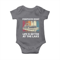 Pontoon Boat Baby Onesie Life Is Better At The Lake