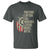 Pontoon Boat Captain T Shirt Dad Husband Legend Brave Myth