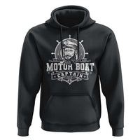 Vintage Motor Boat Captain Hoodie