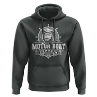 Vintage Motor Boat Captain Hoodie