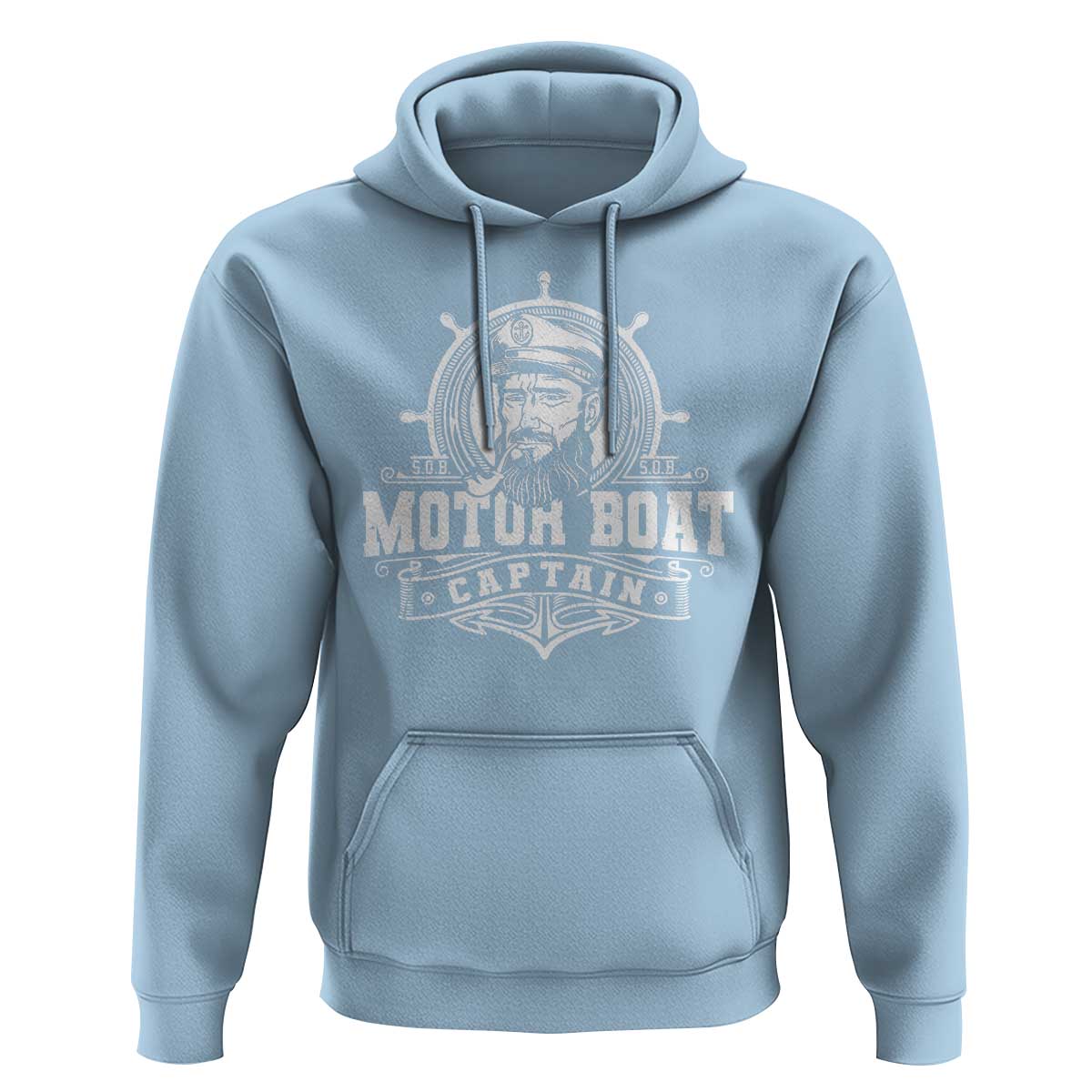 Vintage Motor Boat Captain Hoodie