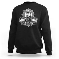 Vintage Motor Boat Captain Sweatshirt