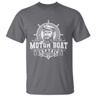 Vintage Motor Boat Captain T Shirt