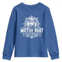 Vintage Motor Boat Captain Youth Sweatshirt