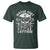 Motor Boat Captain T Shirt Patriotic American Flag