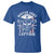 Motor Boat Captain T Shirt Patriotic American Flag