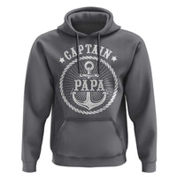 Captain Papa Hoodie Lake Sailor Boating