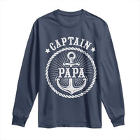 Captain Papa Long Sleeve Shirt Lake Sailor Boating