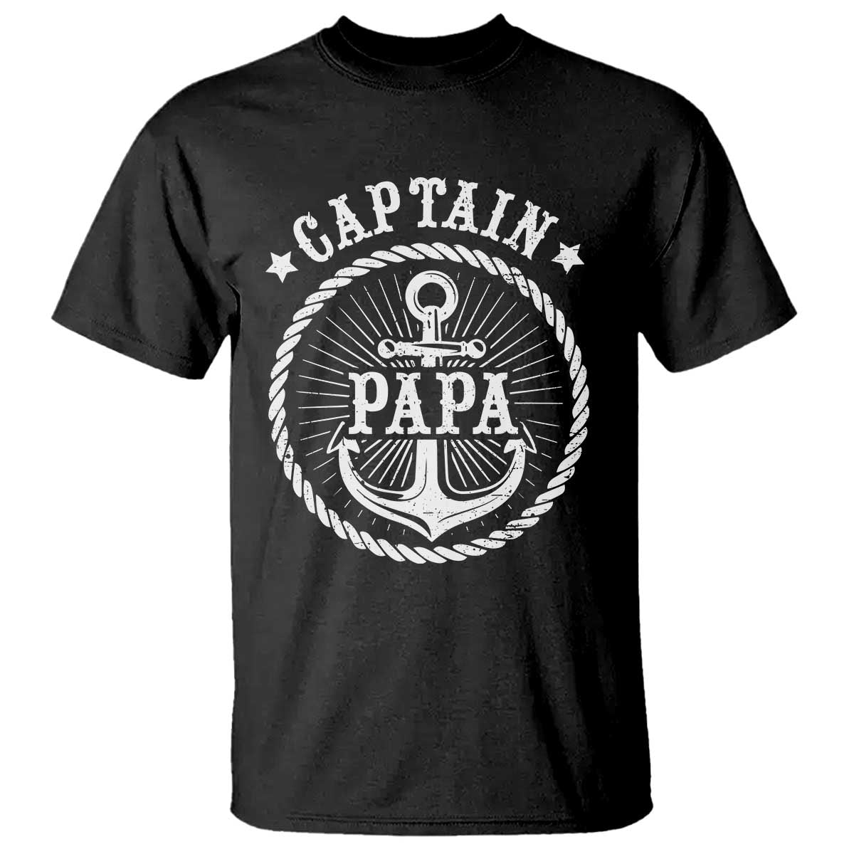 Captain Papa T Shirt Lake Sailor Boating