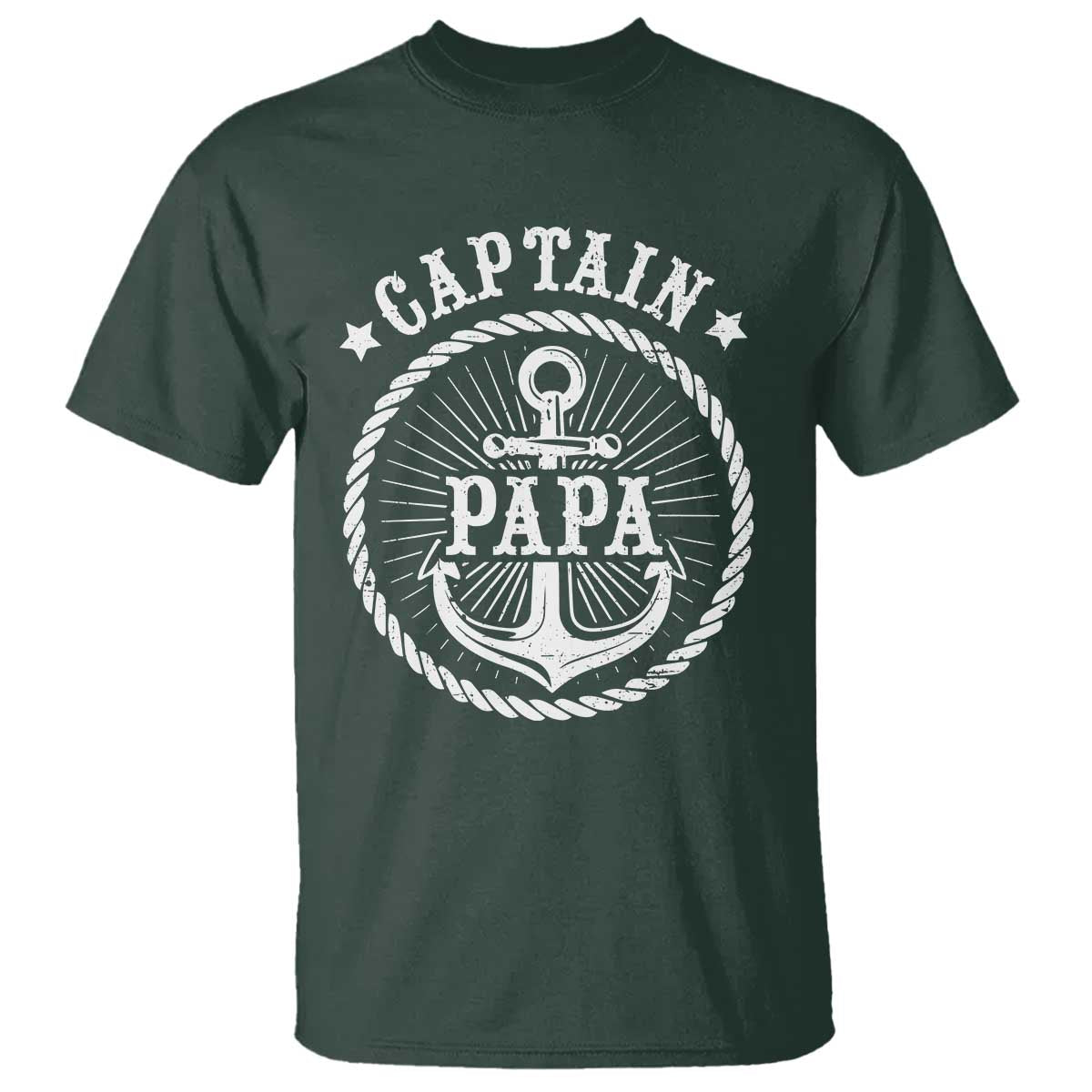 Captain Papa T Shirt Lake Sailor Boating