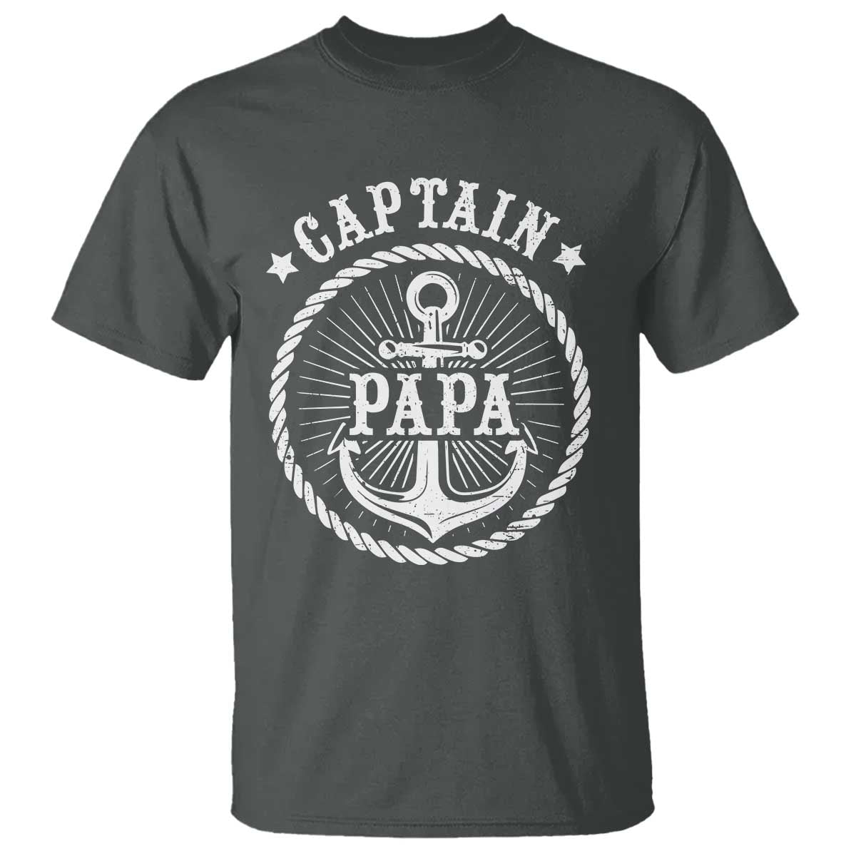 Captain Papa T Shirt Lake Sailor Boating