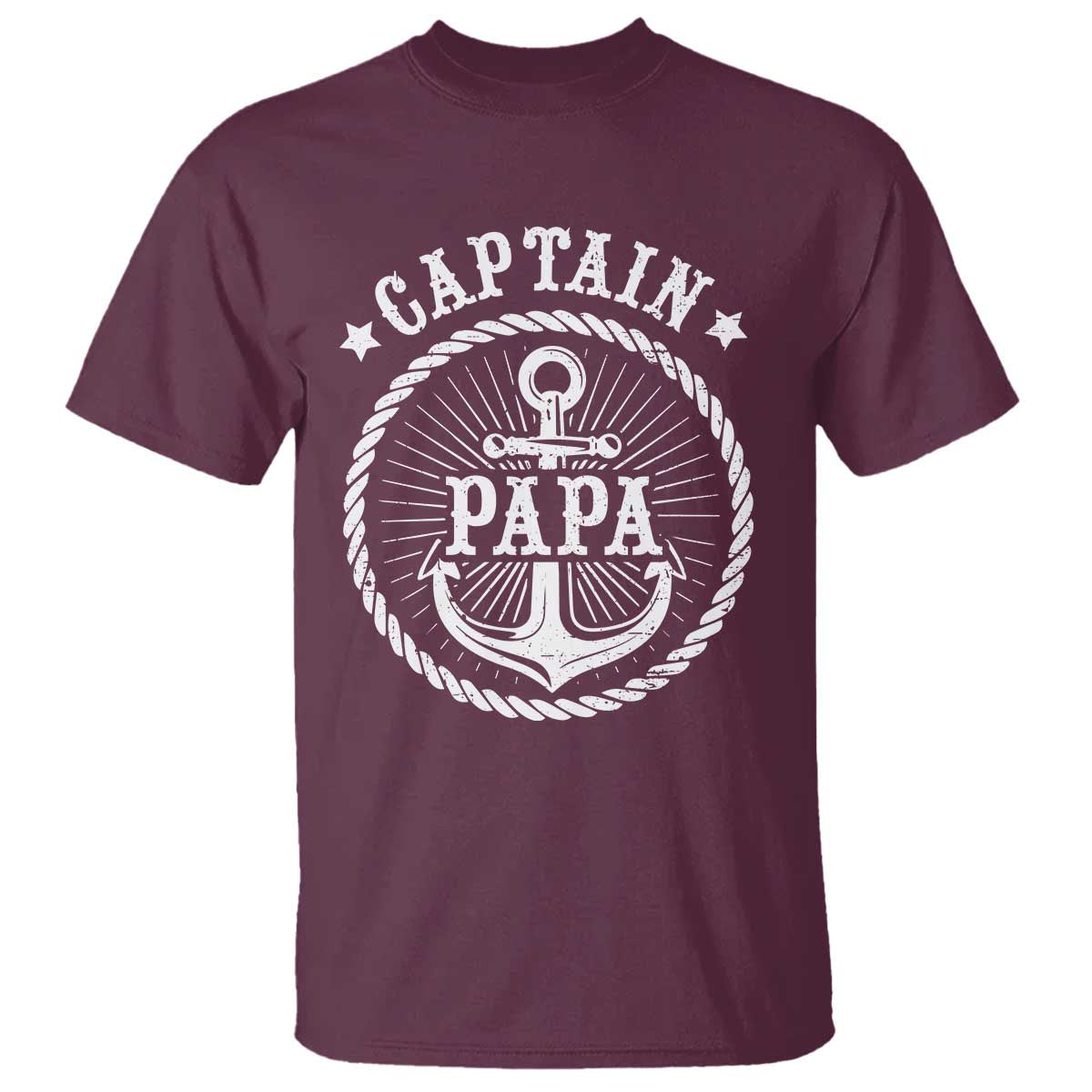 Captain Papa T Shirt Lake Sailor Boating