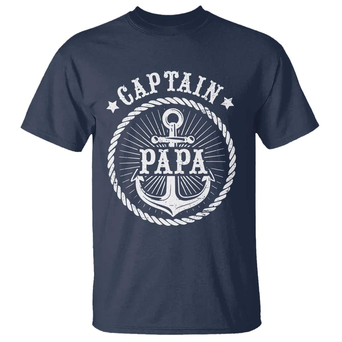 Captain Papa T Shirt Lake Sailor Boating
