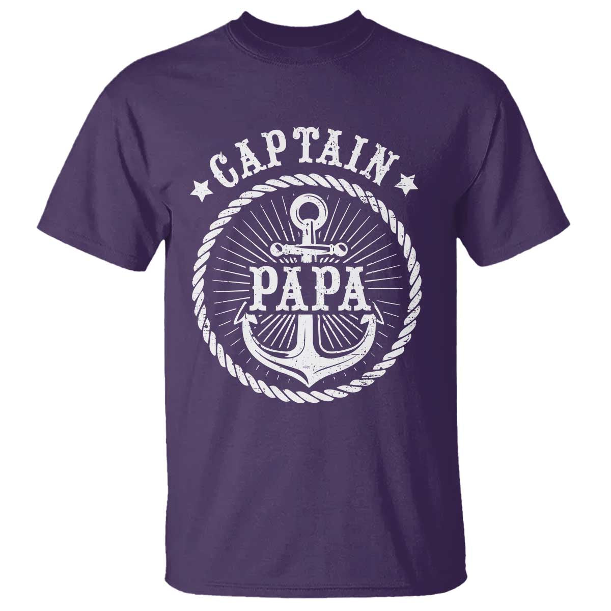 Captain Papa T Shirt Lake Sailor Boating