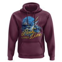 Fishing Boat Hoodie Hook Line and Sinker