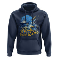 Fishing Boat Hoodie Hook Line and Sinker