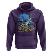 Fishing Boat Hoodie Hook Line and Sinker