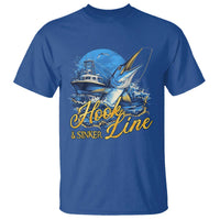 Fishing Boat T Shirt Hook Line and Sinker