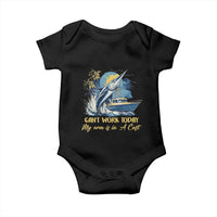 Fishing Boat Baby Onesie Fish More Worry Less