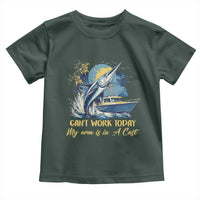 Fishing Boat Toddler T Shirt Fish More Worry Less