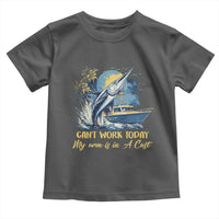 Fishing Boat Toddler T Shirt Fish More Worry Less