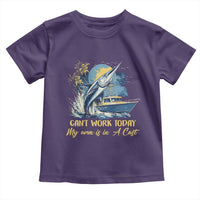 Fishing Boat Toddler T Shirt Fish More Worry Less