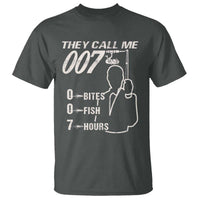 Funny Fishing T Shirt They Call Me 007 Fisherman