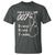 Funny Fishing T Shirt They Call Me 007 Fisherman
