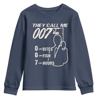 Funny Fishing Youth Sweatshirt They Call Me 007 Fisherman