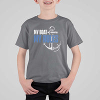 I'm The Captain T Shirt For Kid My Boat My Rules