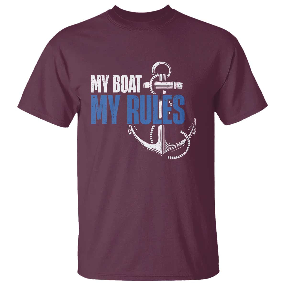 I'm The Captain T Shirt My Boat My Rules